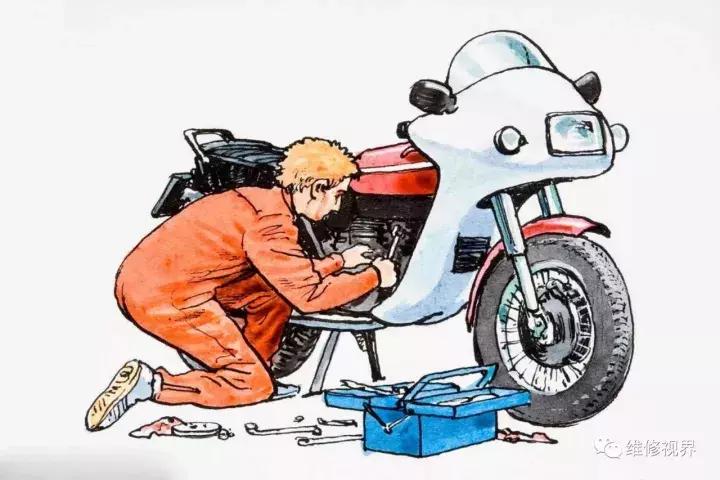 三十几岁学摩托车修理,摩电修理