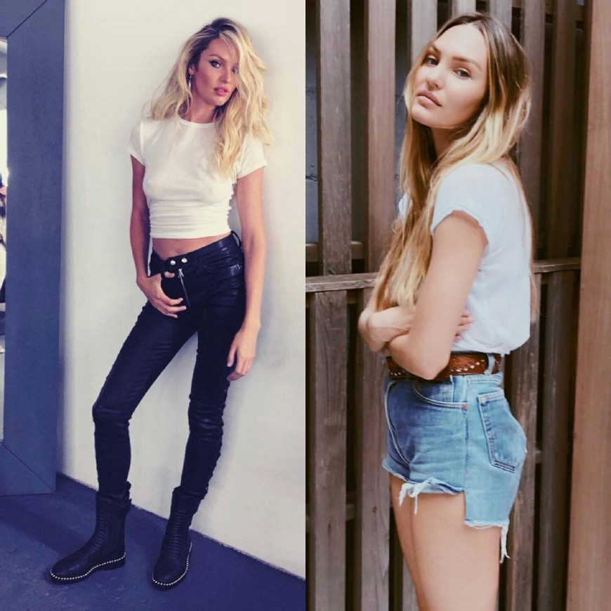 超模糖糖出席Angels宣传活动，产后身材已恢复，期待她重回维密