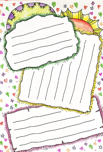 老师手抄报模板,子义老师万能手抄报模板