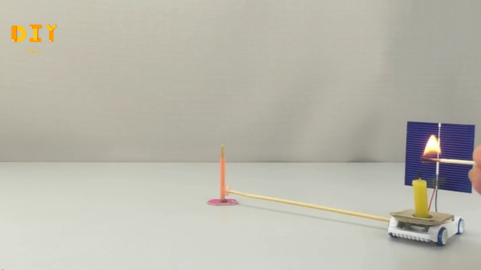 新能源汽车手工制作模型简单,制作蜡烛模型