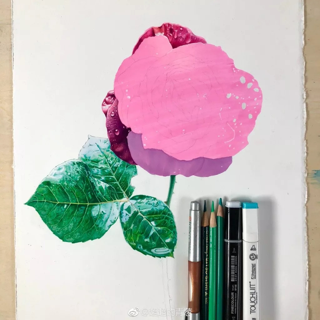 画彩铅感觉层次不够,画画教程7-12岁动漫人物彩铅上色