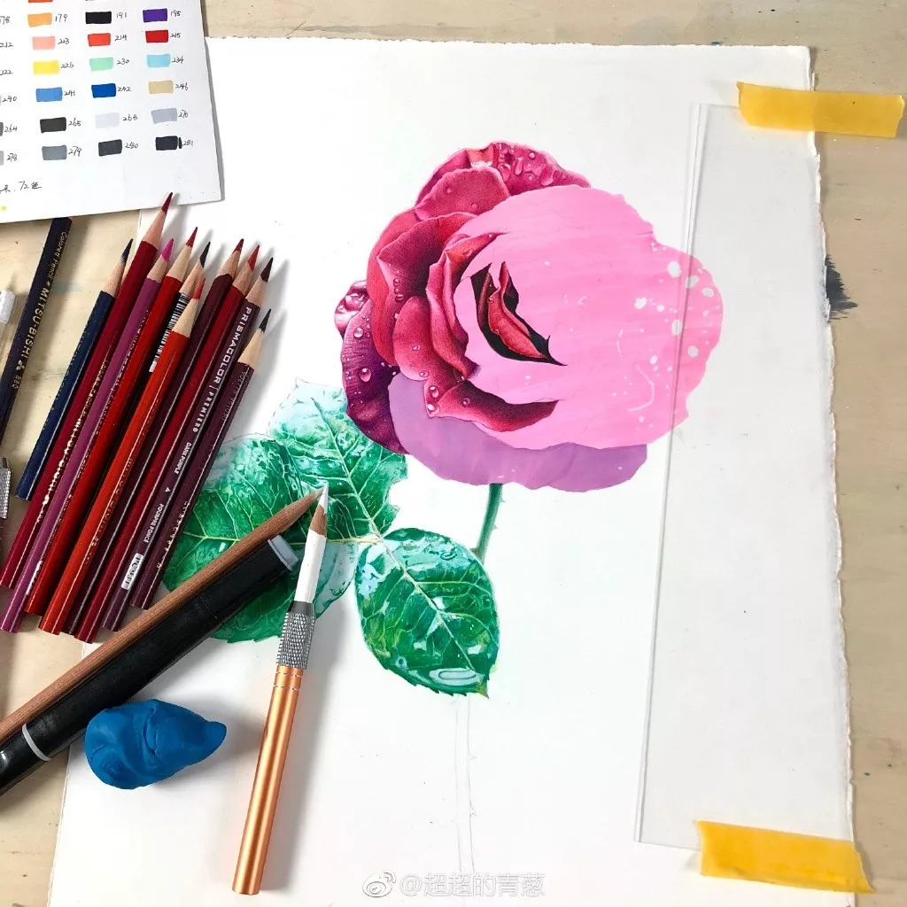 画彩铅感觉层次不够,画画教程7-12岁动漫人物彩铅上色