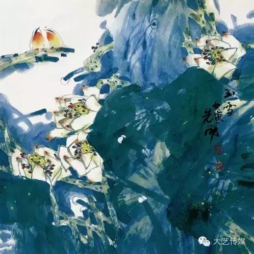 荷魂赵先闻作品欣赏,赵先闻画家作品