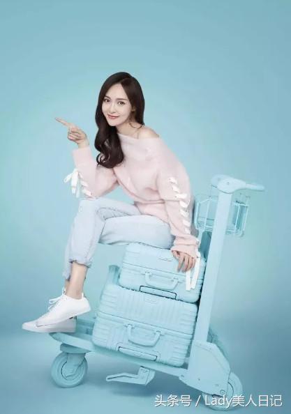 唐嫣最迷人的颜色,颜色控