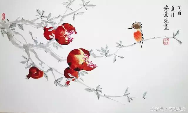 中国画技法之没骨画法的经典范画,没骨画法和写意画的区别