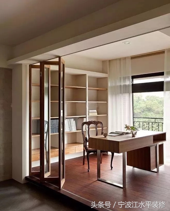 高档家用折叠门美观,折叠门适合弧形空间吗