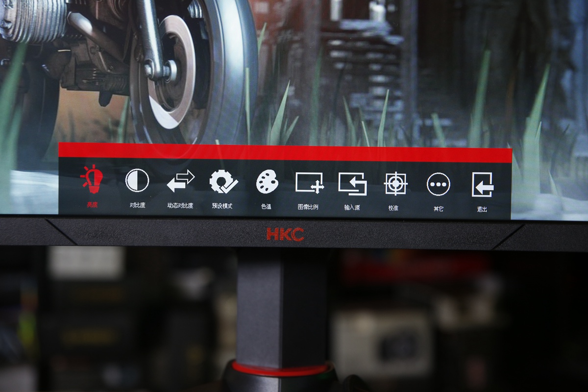 hkctg271q显示器评测开箱,hkctg271q白色显示器测评