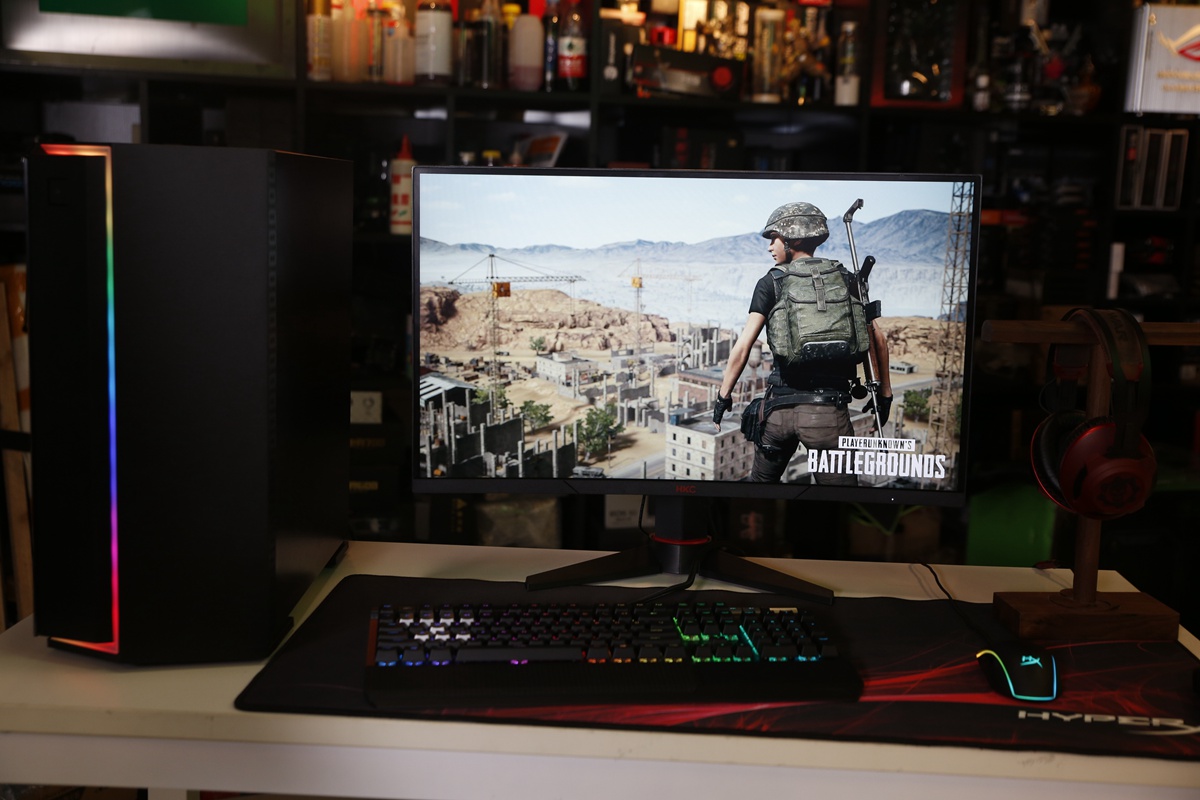 hkctg271q显示器评测开箱,hkctg271q白色显示器测评