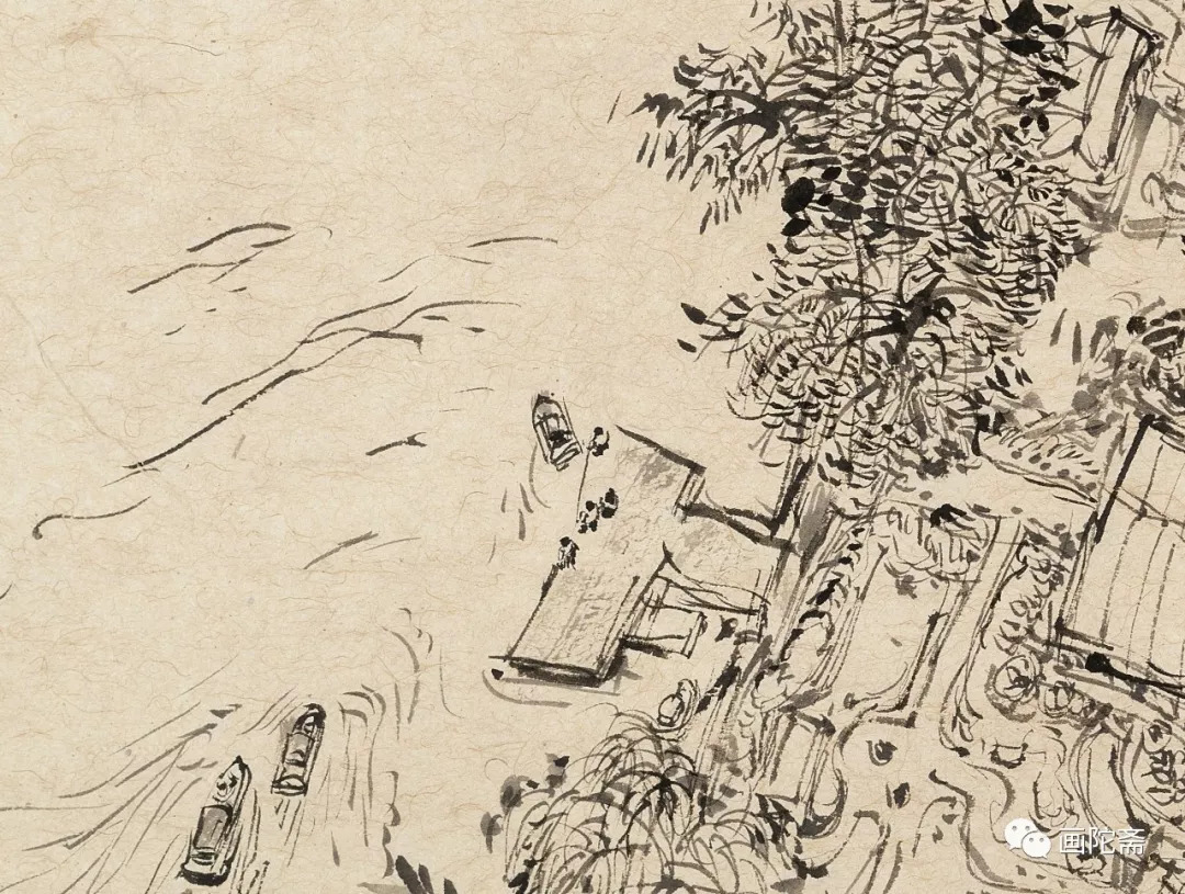 艾国山水画创作视频,艾国山水画工作室