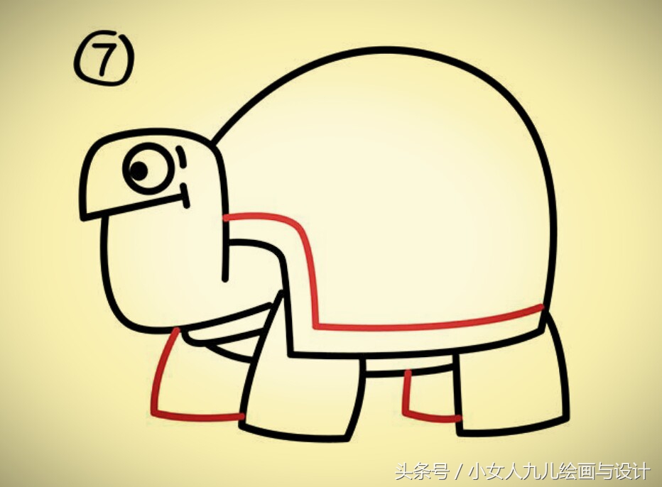 每日一画简笔画儿童小视频教程,每日一画简笔画长颈鹿