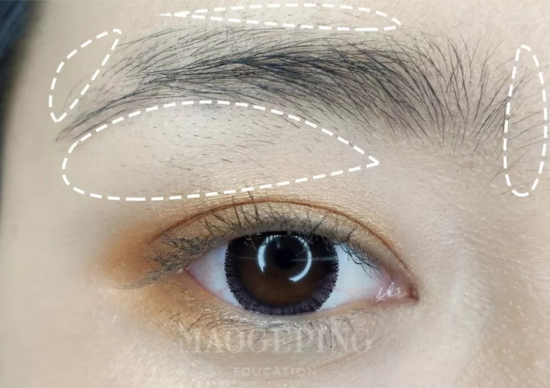 眉毛长眼妆怎么画,眉毛怎么画眼妆