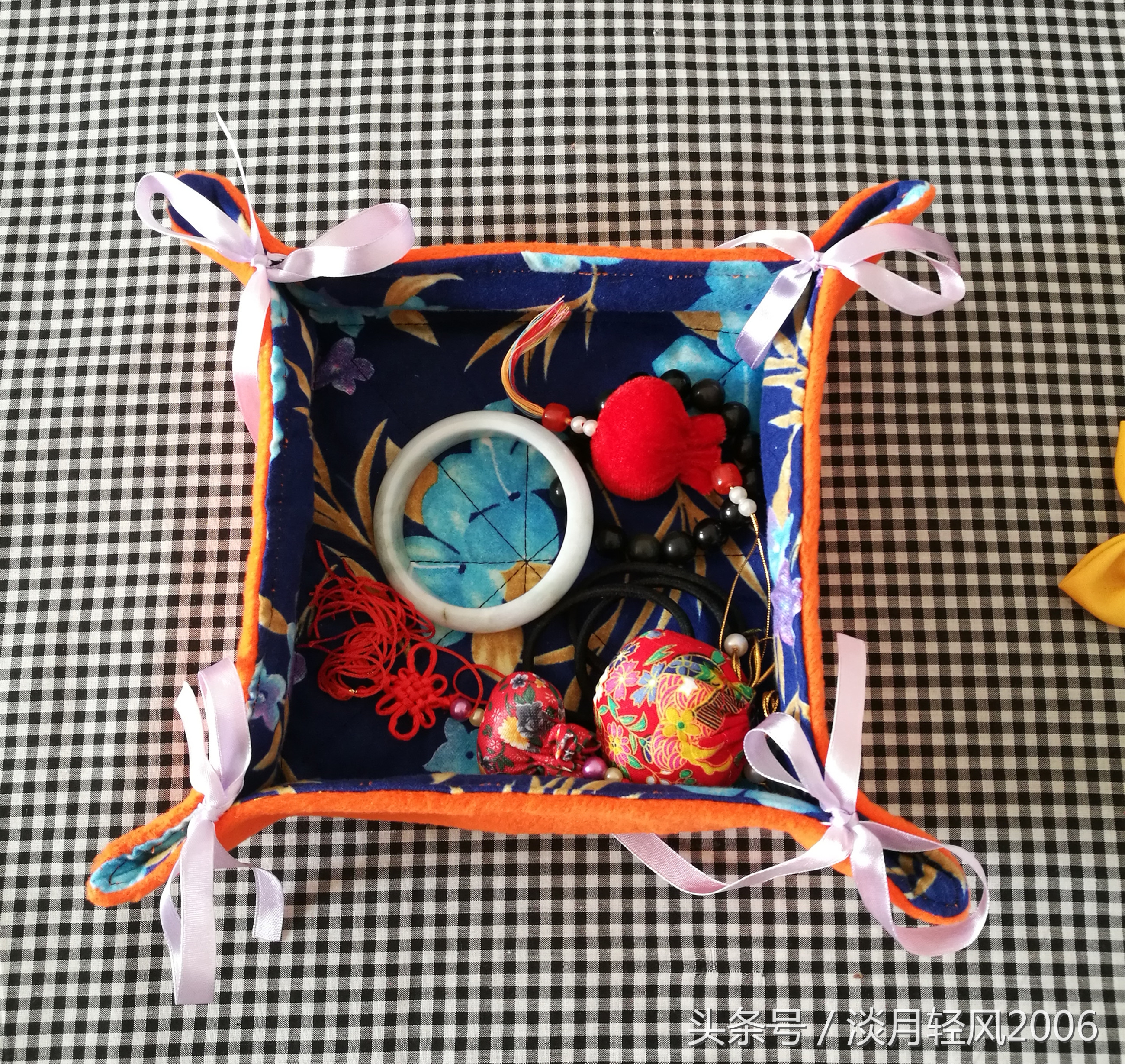 布艺手工收纳盒简单做法,手工布艺制作收纳盒热门视频