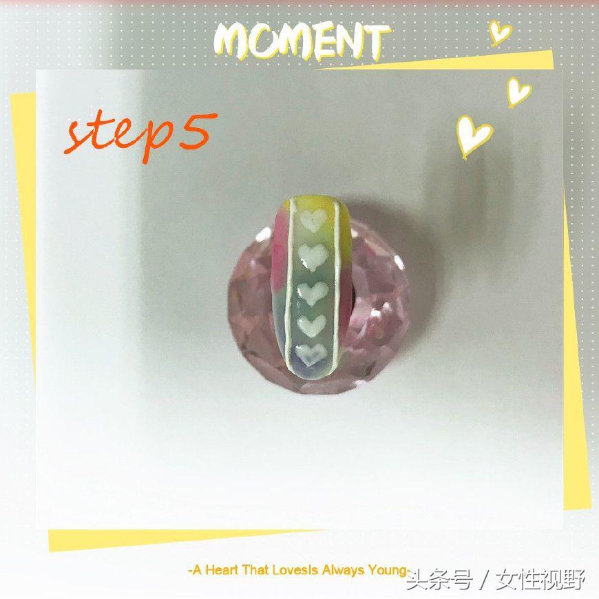 波光粼粼的春日美甲教程,毛衣纹美甲教程