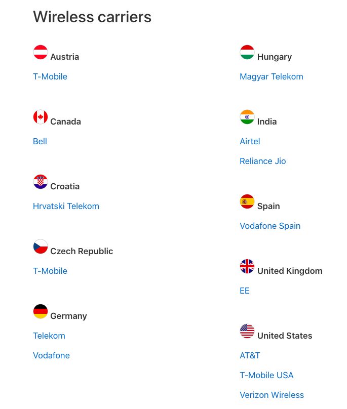 支持esim的苹果产品,苹果引领无线充电大爆发