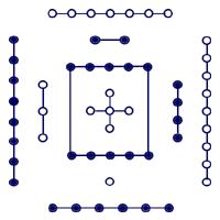 圆而神,圆体字书法作品