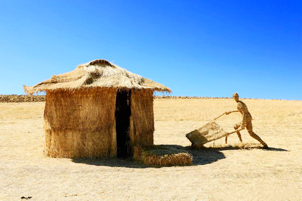 江布拉克的美景描述,风吹麦浪风景视频