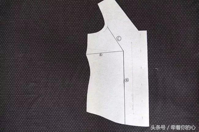 胸围大肩宽小如何制版,3尺6胸围裁剪教程
