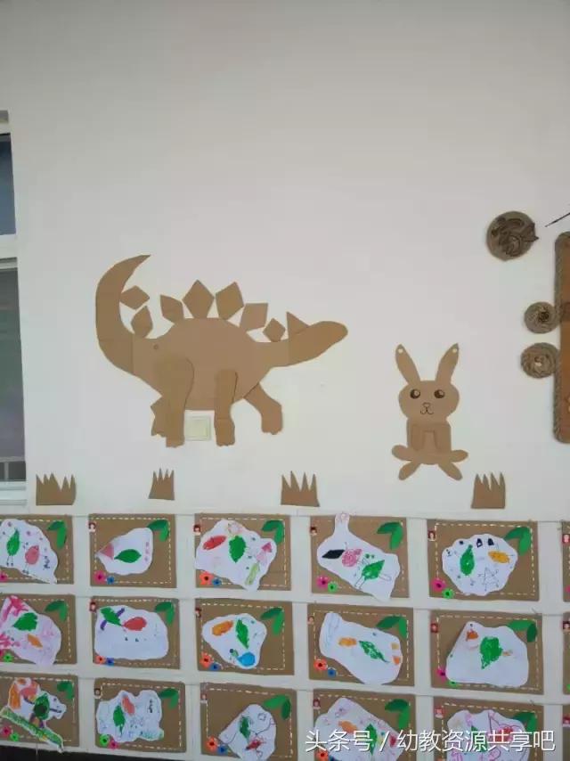 硬纸板变废为宝手工制作卡通图案,一片长方形的硬纸板可以变废为宝