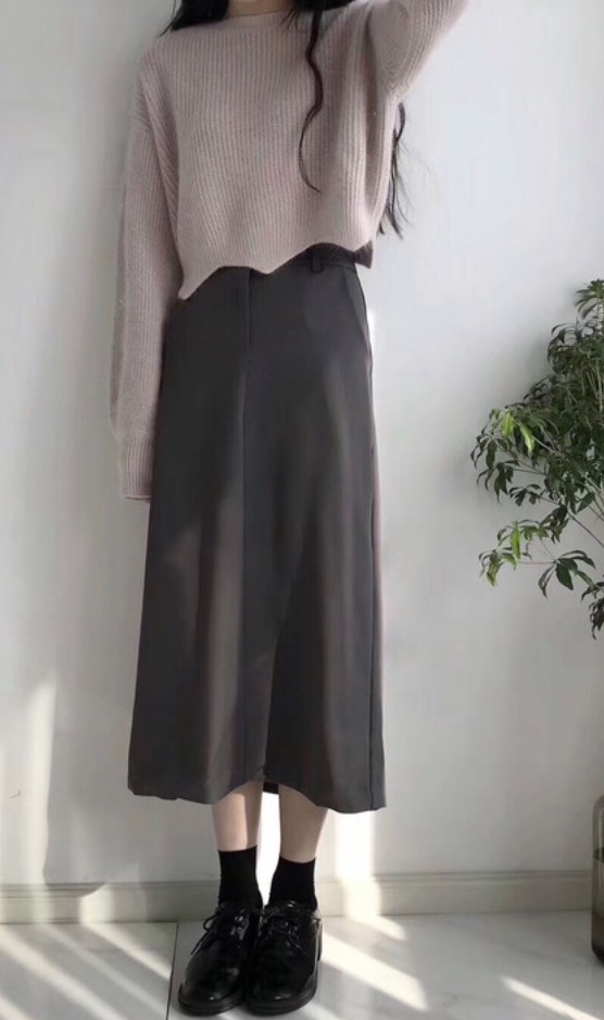 气质温柔秋装穿搭,早秋气质秋装可外穿内搭