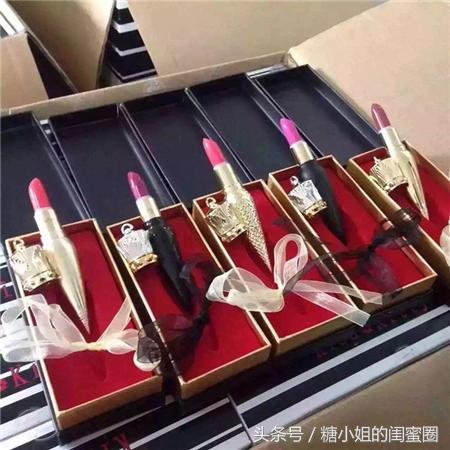 女王权杖奢华口红为什么这么便宜,女王权杖三色口红不掉色不沾杯
