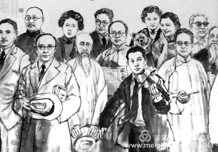 虹口名人|奚文渊4米巨制文化大家「秋晗德国精品淘奖你上头条」