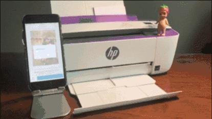 闪团|在家轻松打印作业试卷资料照片,这台打印机功能全、身材小、颜值高,必收!