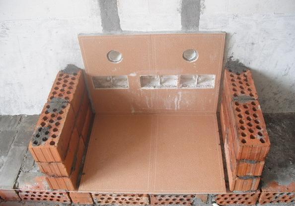 如何自己用红砖砌电视柜,自己用砖砌电视柜