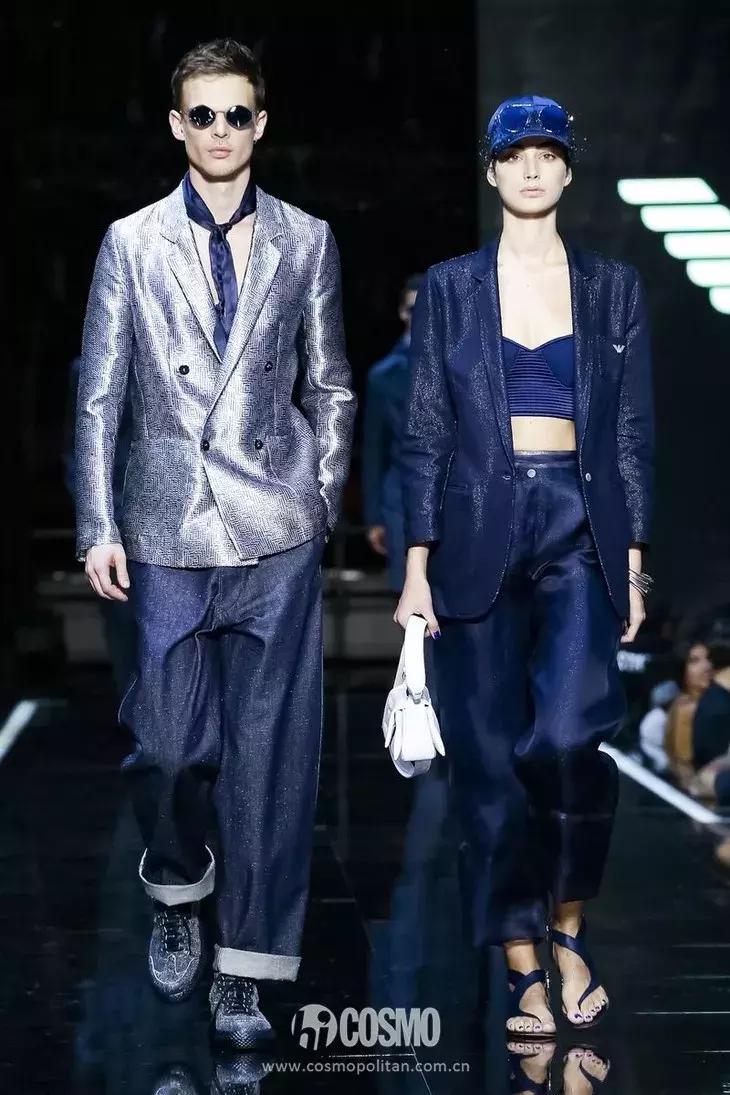 丫丫已经美“腻”了！于是穿上EmporioArmani帅气一回