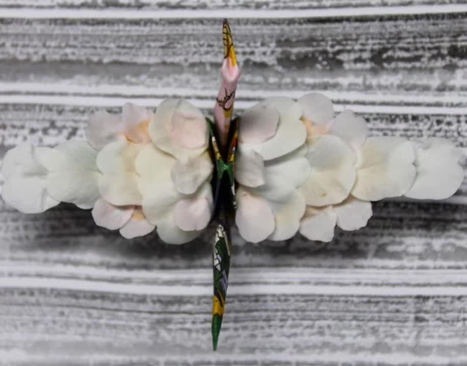 每天折一个千纸鹤,每天折一只纸鹤