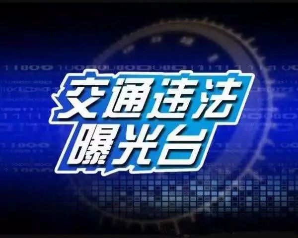 南郑不礼让斑马线违法车辆曝光,不礼让斑马线交通违法提醒