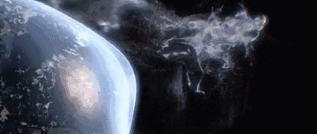 如果月球倒在地球上会是什么样呢,月球没掉的瞬间地球会发生什么