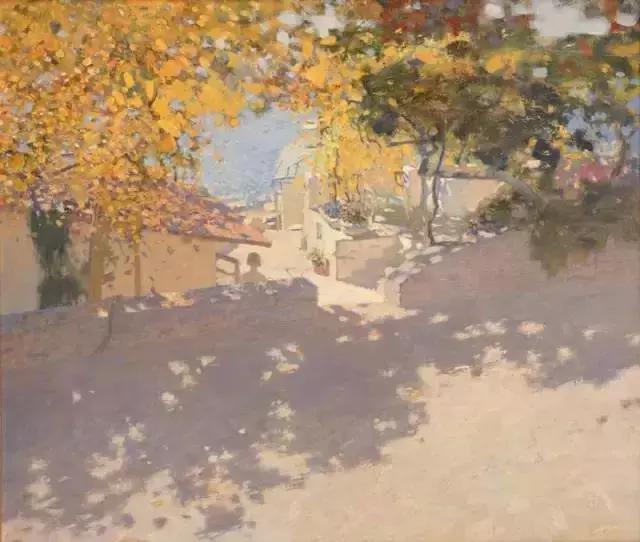 风景写生色彩表现技法及分类,风景写生色彩用多少色