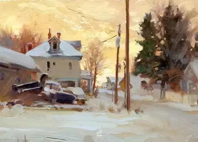 风景写生色彩表现技法及分类,风景写生色彩用多少色