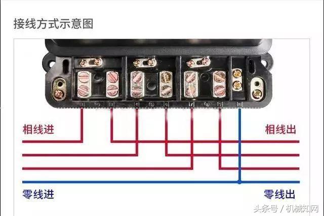 电表接线图解大全,电表接线图很基础很直观的图文