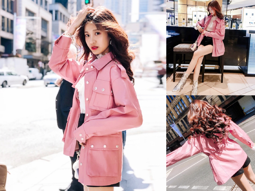 今年冬季最流行小皮衣新款,当季流行女装皮衣