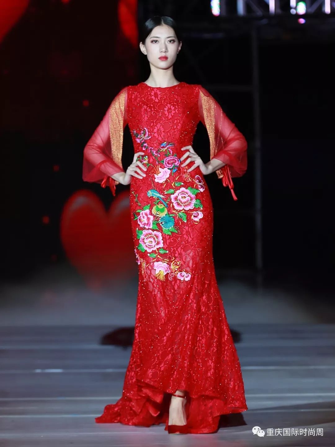 蔡美月2018纽约时装周,蔡美月时装秀