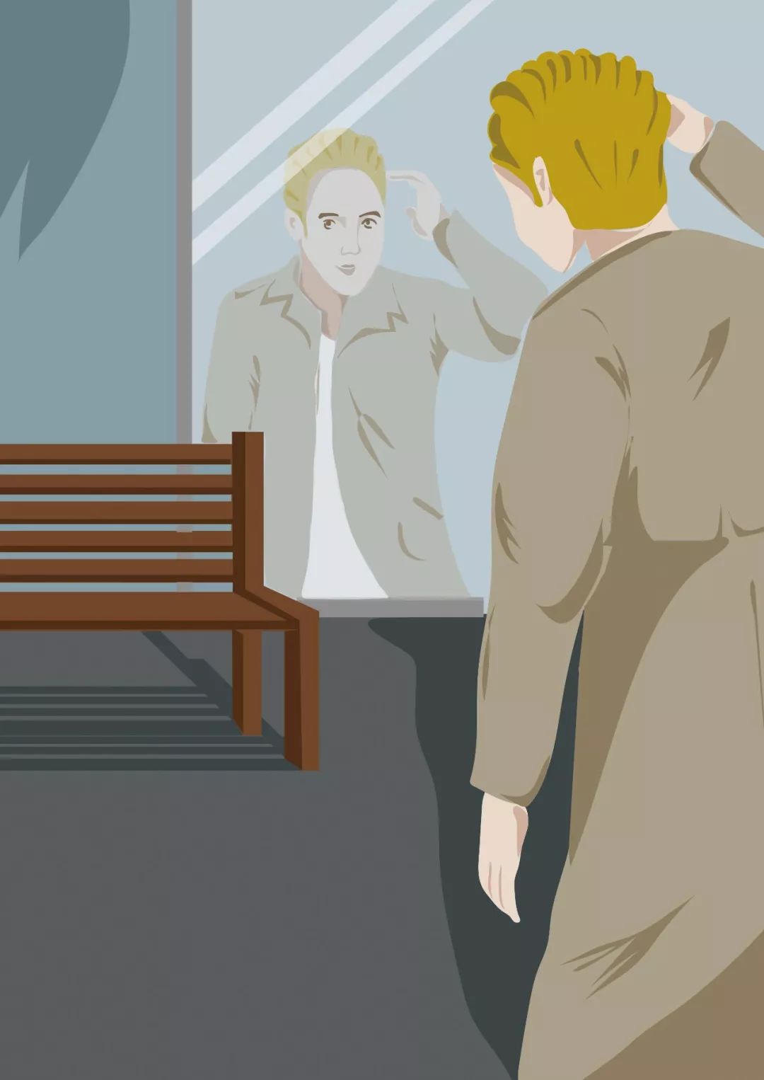 有一些男人表面看起来过得很好,有些男人看起来阳刚没有男人气息