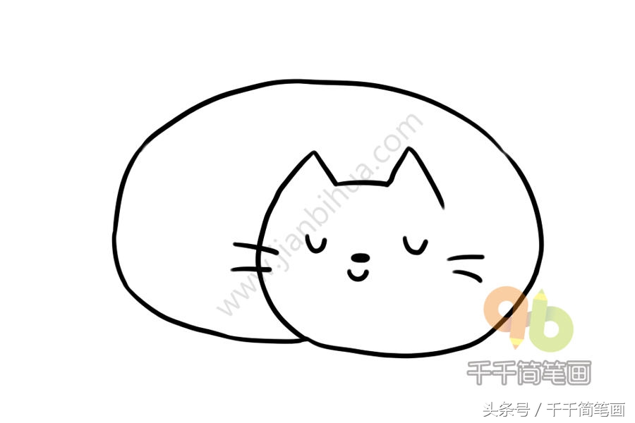 育儿简笔画小动物,育儿简笔画可爱小猪