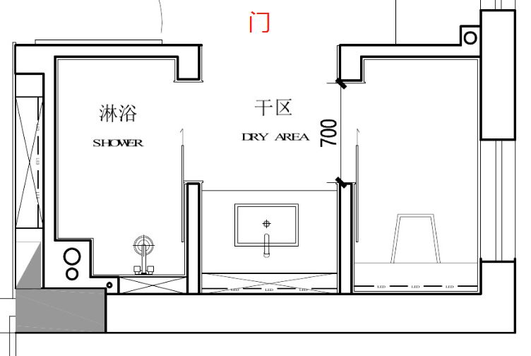 我们只在卫生间换了一头门，神奇的事情……发生了