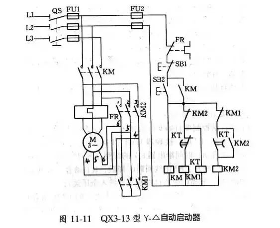 电机正反转控制线路图梯形图,步进电机接线方法和控制线路图