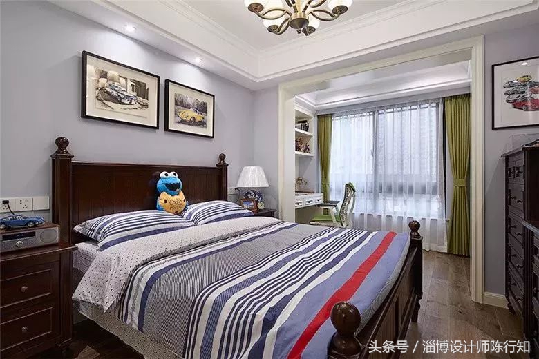 卧室软装窗帘搭配效果图,软装搭配卧室窗帘