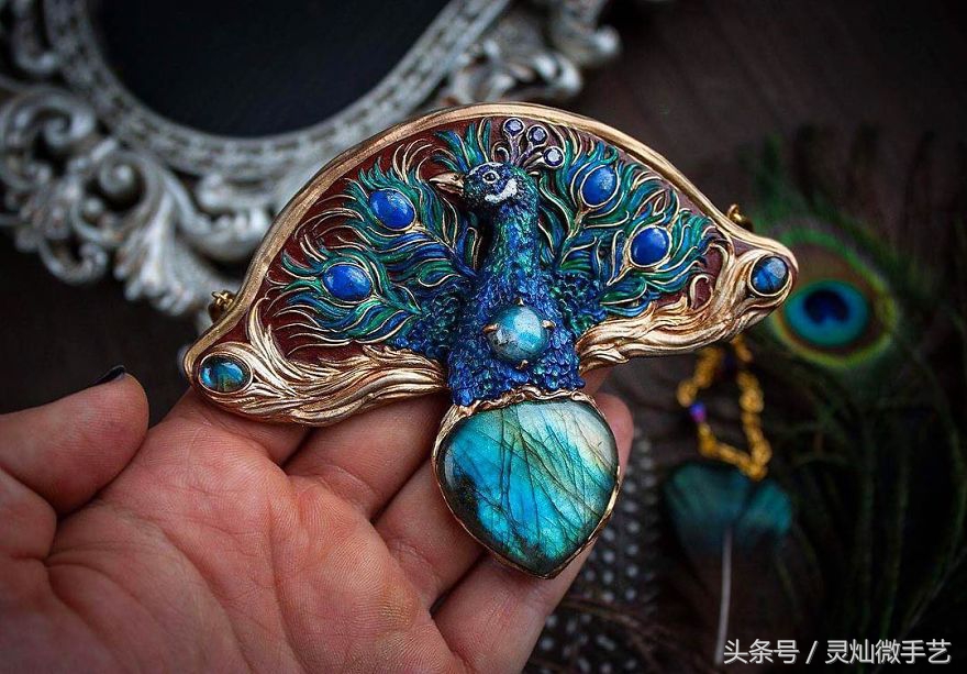 漂亮的软陶艺术品,这些工艺品