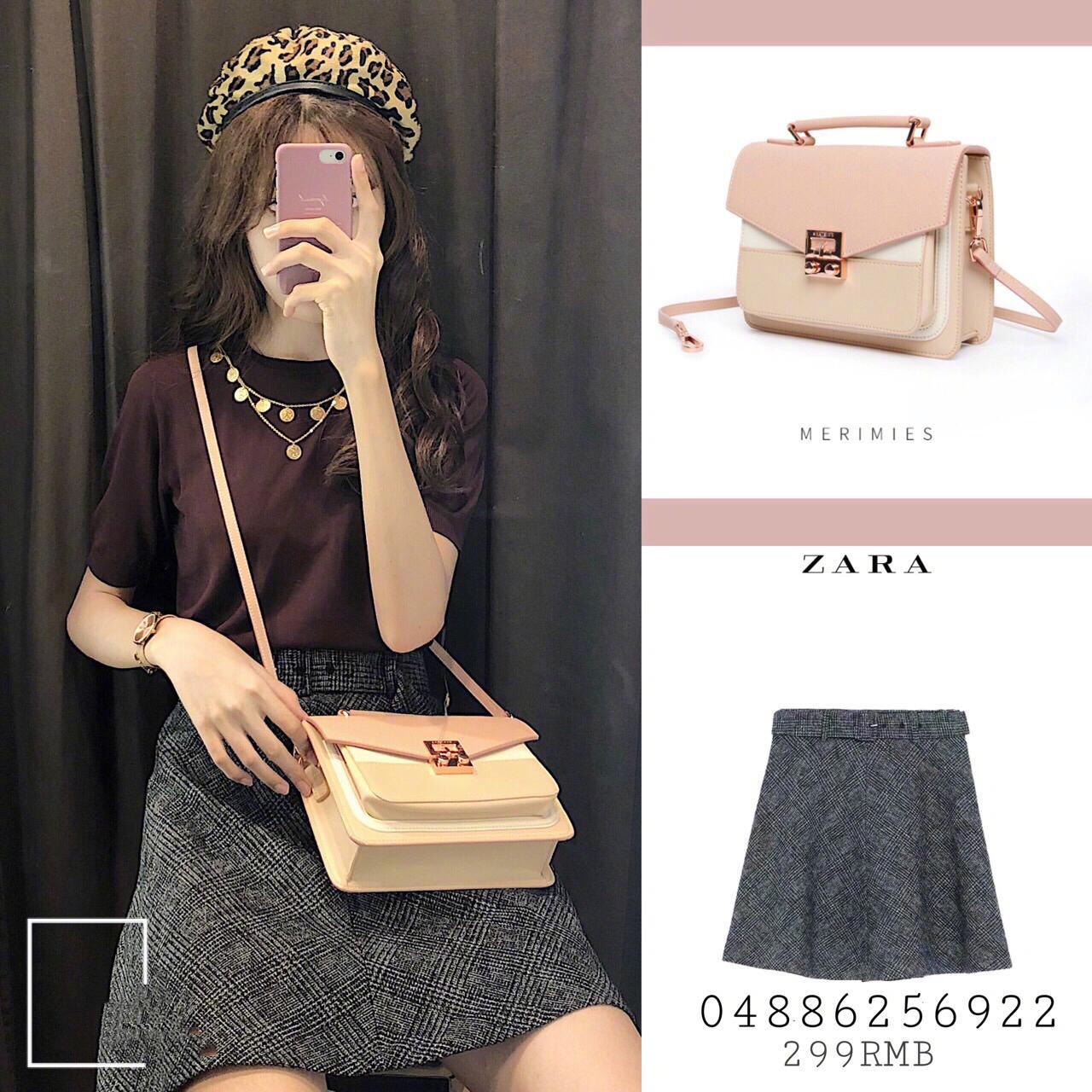 zara试衣间百搭休闲风秋冬季新品,zara2019秋冬搭配试衣间