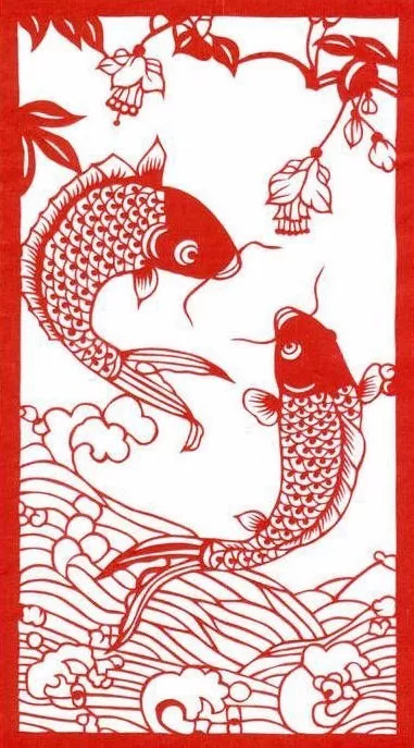 民间剪纸艺术冰墩墩,中国民间剪纸艺术基本步骤和流程