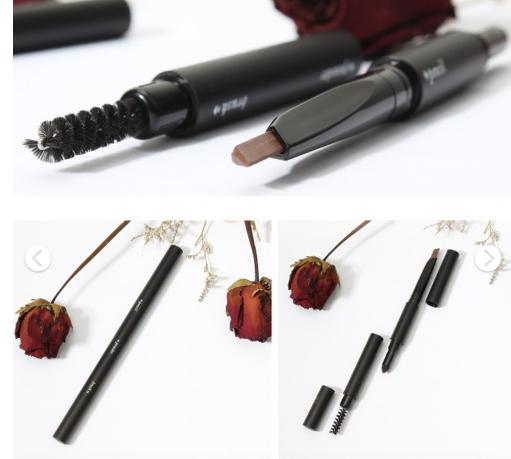 新手眉笔画眉最简单方法,眉笔眉粉眉刷三合一教程