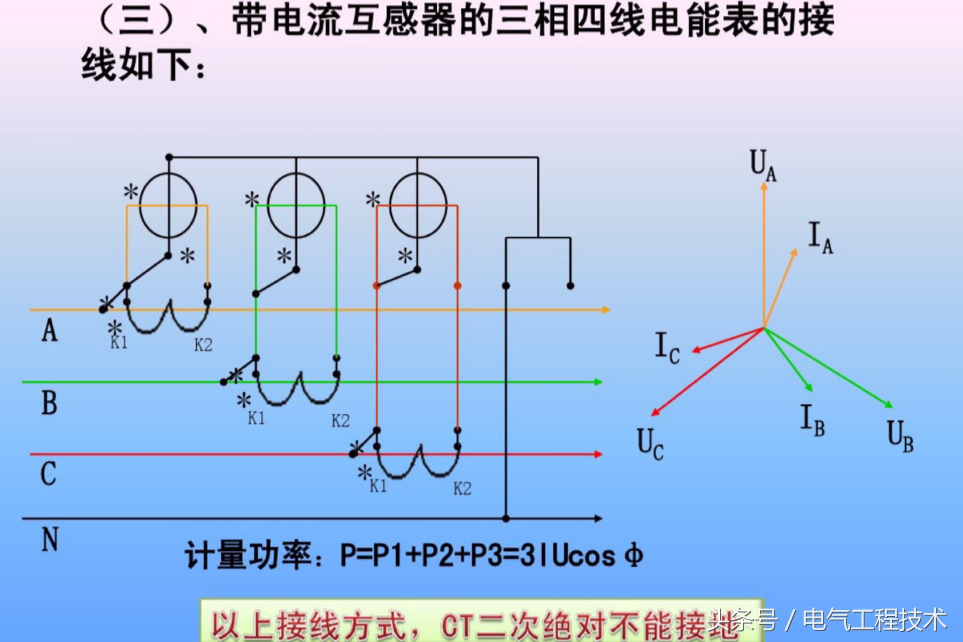 单相导轨电能表几种接线方法,三相四线制电能表接线技巧