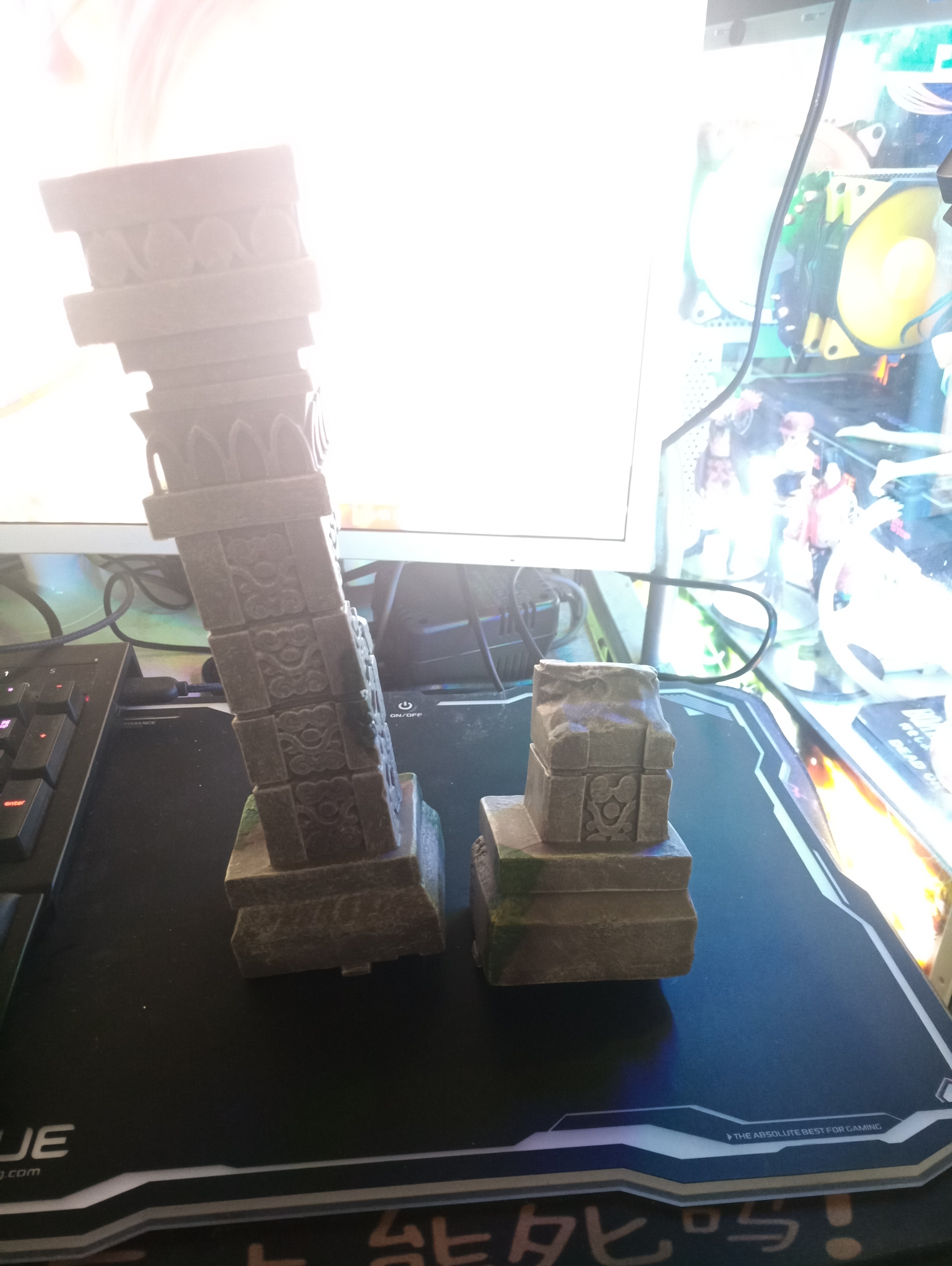 傲之追猎者手办,暗黑武士雷恩加尔和傲之追猎者