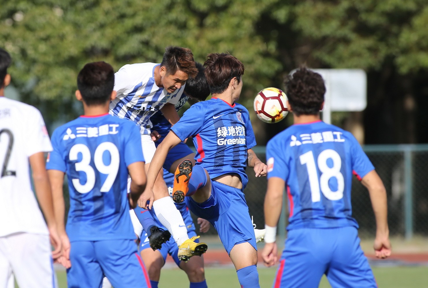 预备队广州富力对广州恒大,中超申花5:3逆转富力