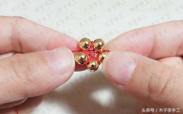 国庆节黄色五角星制作,五角星项链的编法
