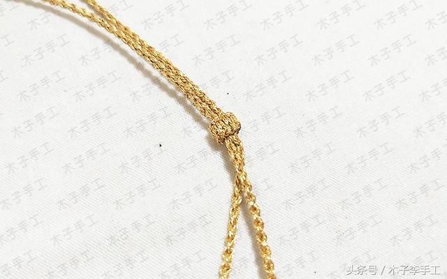 国庆节黄色五角星制作,五角星项链的编法